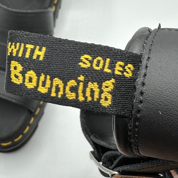 Dr. Martens Women's Blair Black Platform Strappy Sandals Size 7 - Picture 8 of 11